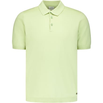 No Excess Pullover Short Sleeve Polo Button Green Größe: M | Poloshirts Outlet | Herren | Grün