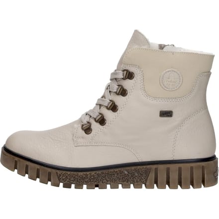 Rieker - Veterschoenen Hoog Gebroken wit 39