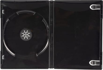 25 Single DVD Cases - Black - 14mm - High Quality - DragonTrading®