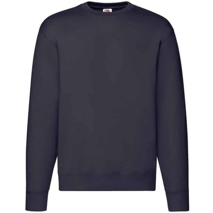 Fruit of the Loom Heren Premium Drop Shoulder Sweatshirt (Deep Navy)