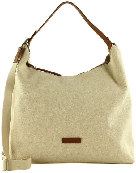 JOST Schoudertas Lyngby Hobo Bag Linen Beige