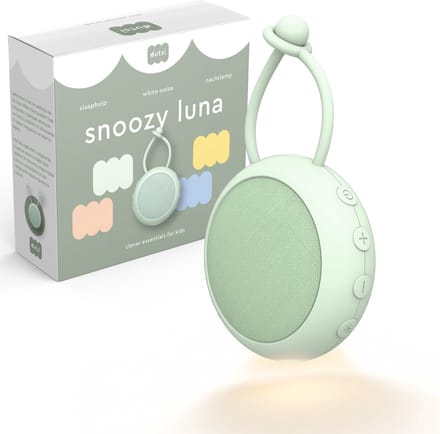 Dutsi - White Noise Machine Baby - Met Nachtlampje en Timer - Calming Sage