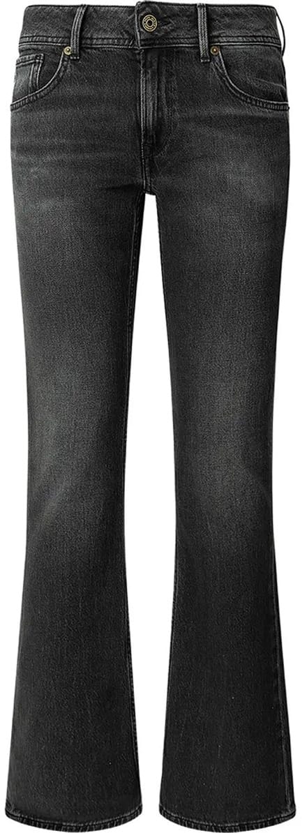 Pepe Jeans Pimlico Flare Lage Taille Jeans Grijs 30 / 34 Vrouw