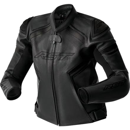 Leren motorjack voor vrouwen RST S1 D3O