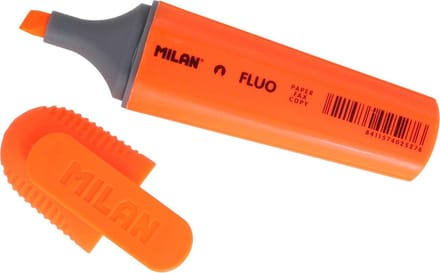 Milan Markeerstift Fluo 1 - 4,8 Mm Plat 153 Mm Oranje