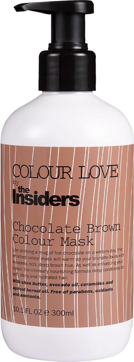 The Insiders - Colour Love Chocolate Brown Colour Mask - 300ml