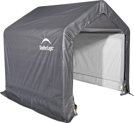 ShelterLogic® Gereedschapsschuur SL70395 - 180x180 cm - Grijs