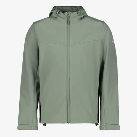 Mountain Peak heren outdoor softshell jas groen - Maat M