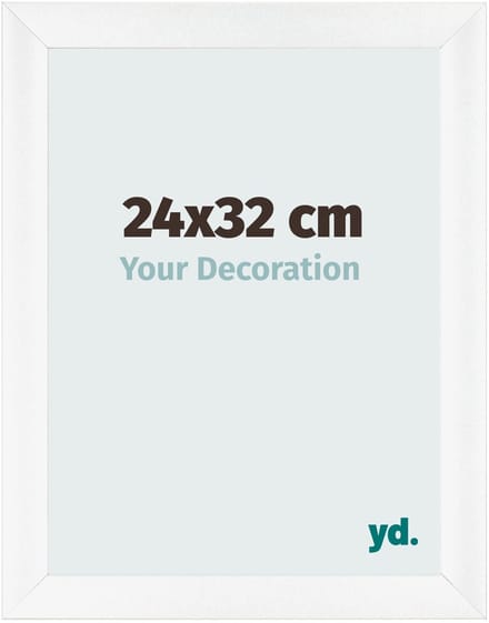 Your Decoration - Fotolijst 24x32 cm - MDF - Wit Mat - Pisa