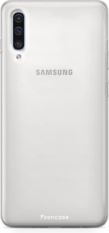Fooncase Hoesje Geschikt voor Samsung Galaxy S20 - Shockproof Case - Back Cover / Soft Case - Transparant