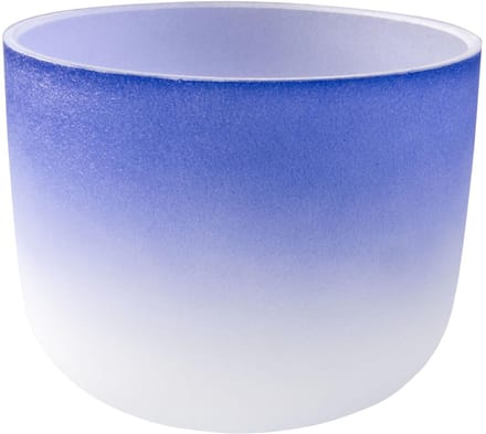 Fame Crystal Singing Bowl 9" Indigo Blue A4 440 Hz - Klankschaal