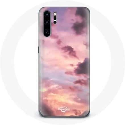 Coque pour Huawei P30 Fond de coucher de soleil