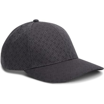 Tommy Hilfiger Flag Jacquard 6 Panel Cap Black Größe: OS | Hüte Outlet | Herren | Schwarz