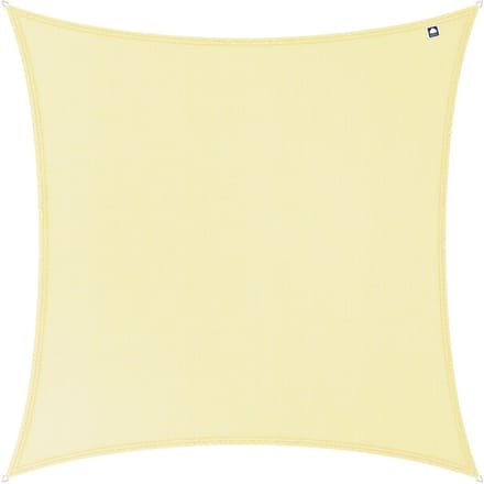 Kopu® Schaduwdoek 5x5m Vierkant Waterdicht 230 gram Zonnedoek - Creme