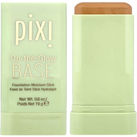 Pixi Beauty, Base On the Glow, Fond de teint stick hydratant, Bronzage, 19g (0,6 oz) beige