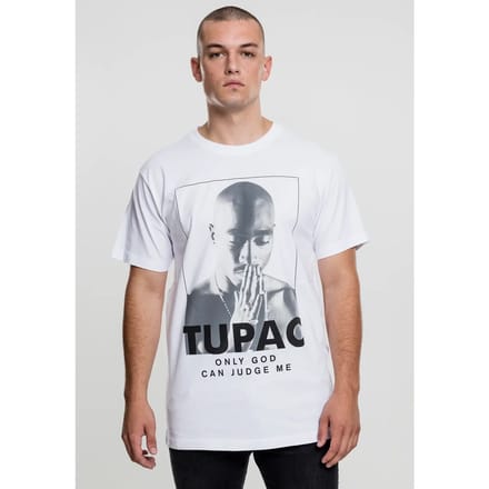 Mister Tee Tupac - 2Pac Prayer Heren T-shirt - 3XL - Wit