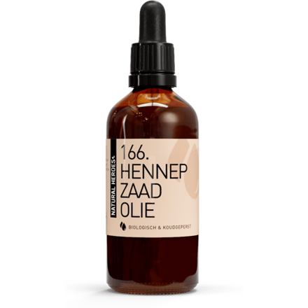 Natural Heroes Hennepzaadolie (Biologisch & Koudgeperst) - 100 ml