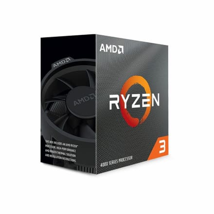 AMD Ryzen 3 4100 Boxed - Desktop processor - CPU - 4 Core - 8 Threads - 3,8GHz/4GHz - Socket AM4 - Inclusief koeler