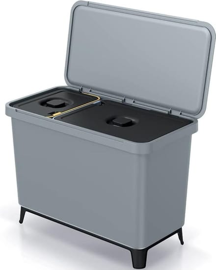 ApexArte® Prullenbak op Pootjes - Afvalemmer - Afvalbak - 23L