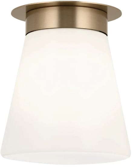 Kichler LED Plafondlamp Albers | 1X E27 Max 40W | Champagne Bronze