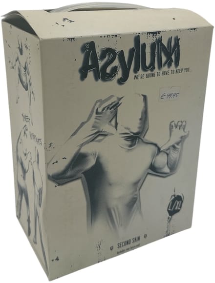 asylum - second skin verpakking is beschadigd, produkt is goed