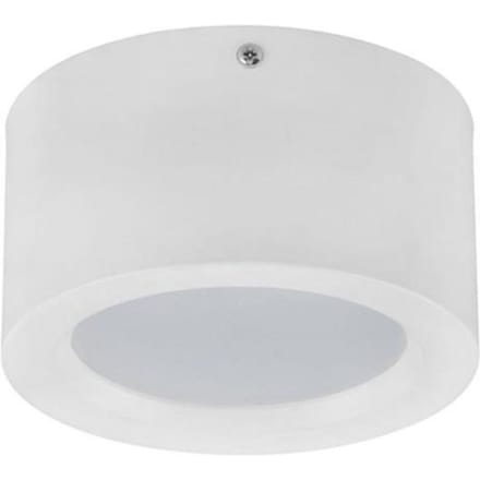 LED Downlight - Opbouw Rond Hoog 10W - Natuurlijk Wit 4200K - Mat Wit Aluminium - Ø140mm