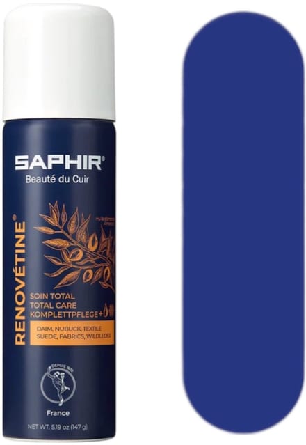 Saphir Renovétine spray - suede / nubuck spray - Saffier Blauw (07) - 200 ml
