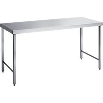 Werktafel, rvs, 1400 x 700 x 850 mm