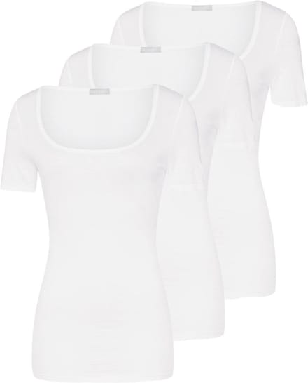 Hanro Dames onder t-shirts 3 pack Ultralight