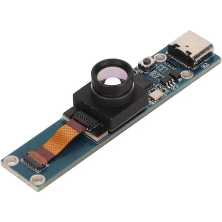Thermische USB-camera Type C Thermische Beeldvorming Infraroodcamera Imager voor Windows PC's voor Android-telefoons black