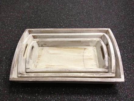 Dienblad old look "groot" / Houten Plateau / Serveerblad / Decoratie / Serveerplank
