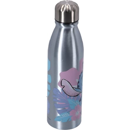 Undercover - Lilo & Stitch - Drinkfles - Isolerend - Lekvrij - BPA Vrij - Zilver
