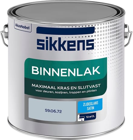 Sikkens - Binnenlak Zijdeglans - S9.06.72 - Mengverf - 2,5 L