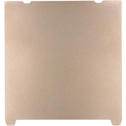 Plateau de construction flexible Lisse Diamant PEO et Poudre PEI Lit d'impression double face pour K1 Maximum 3D gray