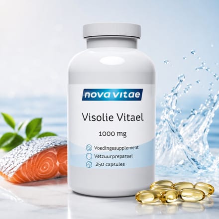 Nova Vitae - Omega 3 - VisOlie Vitael - 1000 mg - 250 capsules