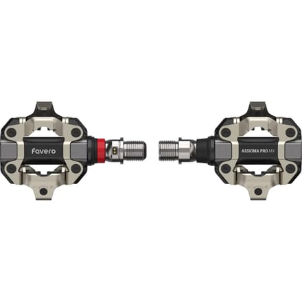 Favero Assioma Pro Mx-1 Pedalen Met Vermogensmeter Zilver