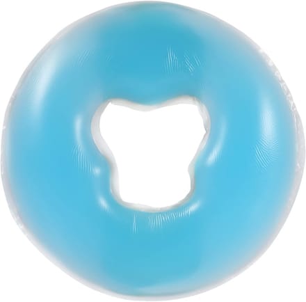 Zacht siliconen gezichtskussen voor massagebed, hoofdsteun en spa-behandelingen (Blauw)