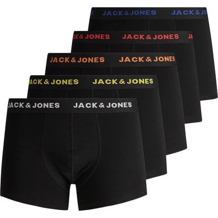 JACK&JONES ACCESSORIES JACBLACK FRIDAY TRUNKS 5 PACK LTN Heren Onderbroek  - Maat M