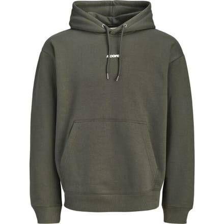 Jack & Jones Trui Jcoclub Back Script Print Sweat Hoo 12300458 Peat Mannen Maat - M