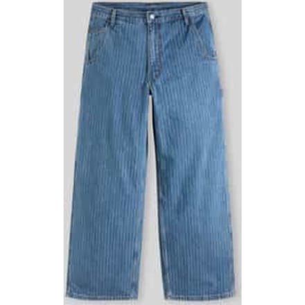 Baggy fit jeans van puur katoen