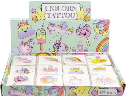 LG-Imports Tattoos Unicorn 12pcs.