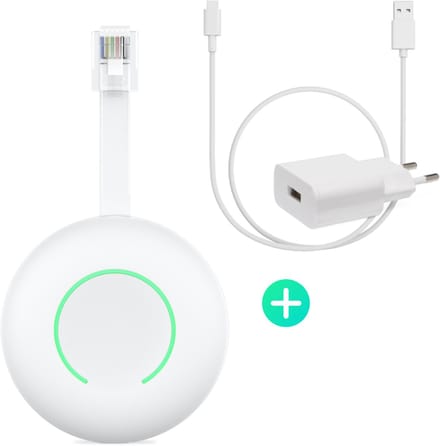 P1 Meter - Energiemeter Verbruiksmeter - incl. adapter geschikt voor P1 Meter HomeWizard