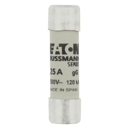 Laagspanning Cilindrische Zekering 25A 500V AC 10x38mm IEC - C10G25 [10 Stuks]