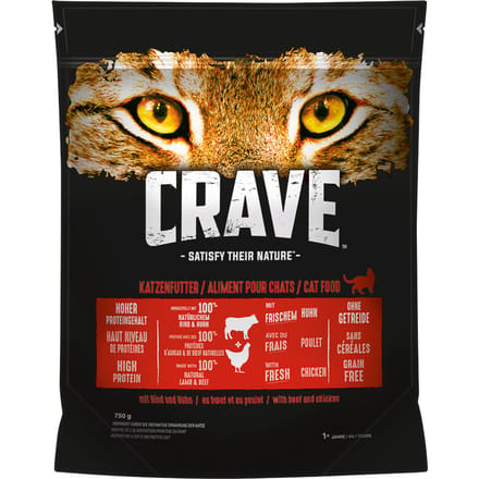 Crave met Rund & Kip - 750 g