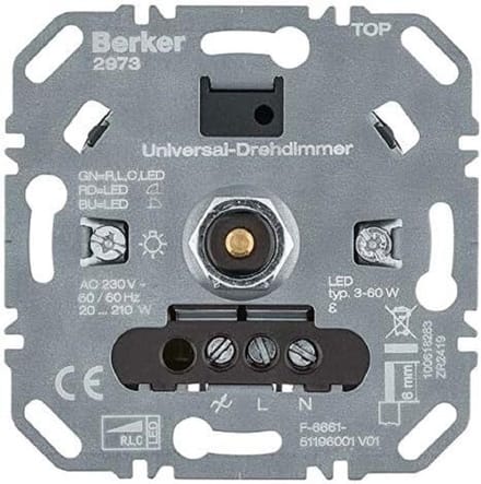Hager Berker Dimmer - 2973 - E2QQS