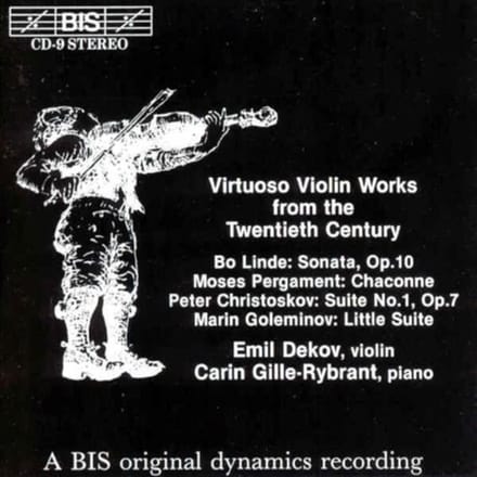Emil Dekov, Carin Gille-Rybran - Sonata, Op 10 | Chaconne (CD)
