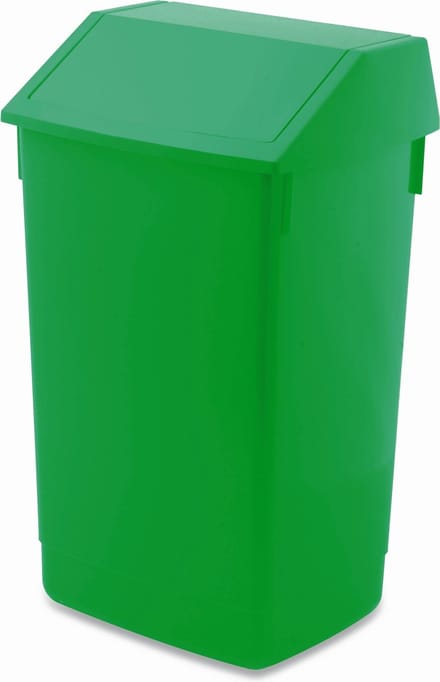 Prullenbak 'Sem' - 60 liter - Afvalbak - Swing deksel - Groen