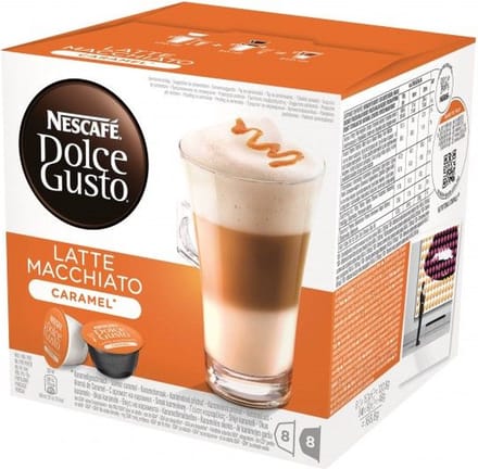 Dolce Gusto® Latte Macchiato Caramel - 9x16 capsules ( = 72 koppen)