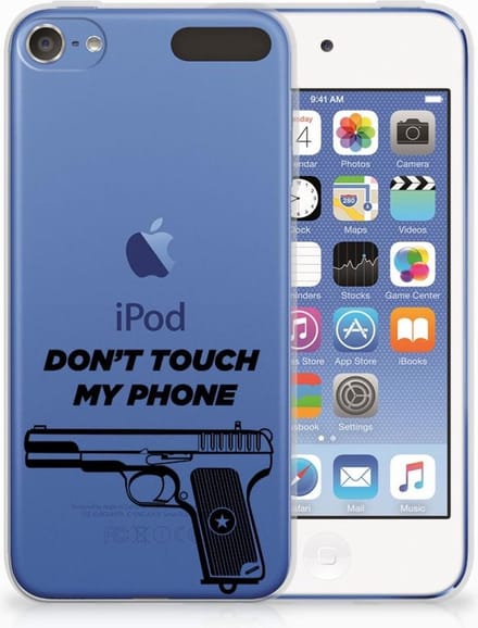 Back Cover voor Apple iPod Touch 5 | 6 Silicone-hoesje Pistol DTMP