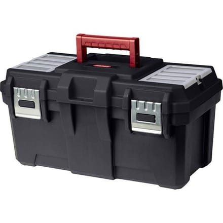 Keter Basic Toolbox Gereedschapskoffer- 19 inch - 48x26x25cm - Zwart